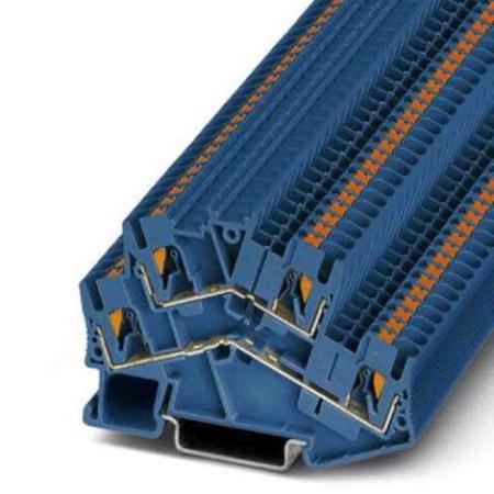 3209617 Phoenix Contact  PTTBS Series Blue, Push In Termination