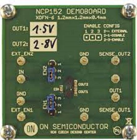NCP152MXTCGEVB onsemi LDO Voltage Regulator for NCP152
