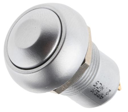 IPR1SAD0105 SP-NO Off-On Push Button Switch, IP67, Panel Mount