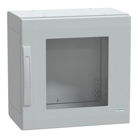 NSYPLA553TG Schneider Electric Thalassa Series Fibreglass Reinforced Polyester Single-Door-Door Floor Standing Enclosure,