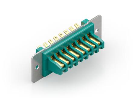 434-492 RS PRO 4.70mm Pitch Rack and Panel Connector Backplane Connector, Male, Straight, 16 Row, 16 Way