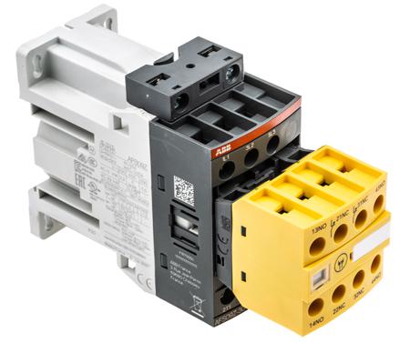 1SBL136082R3022--AFS09Z-30-22-30 ABB Jokab AFS 3 Pole Safety Contactor - 25 A, 24 V dc Coil, 3NO