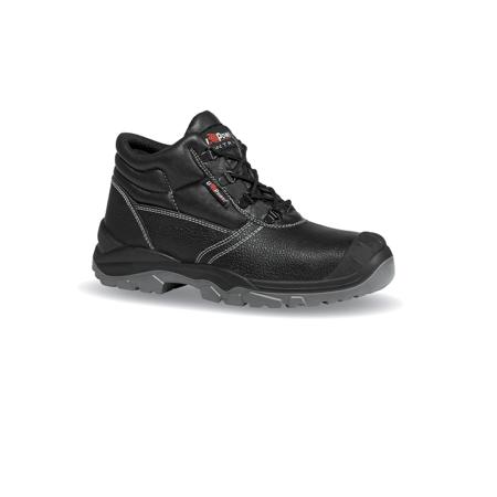 0UE10123-46 UPower Entry Unisex Black Stainless Steel Toe Capped Safety Shoes, UK 11, EU 46
