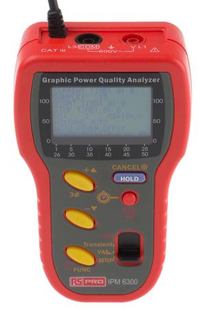 123-2275 RS PRO IPM6300 Power Quality Analyser RS Calibration