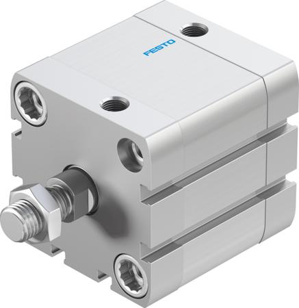 ADN-50-25-A-P-A Festo Double Action Pneumatic Compact Cylinder 50mm Bore, 25mm stroke