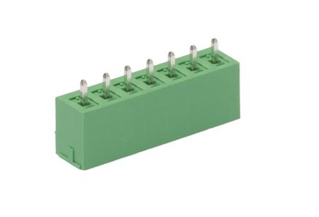 1803471 Phoenix Contact, 3.81mm Pitch, MCV 1.5/7-G-3.81, 7 Way, , Pluggable Terminal Block, Header, Wave Soldering, Solder