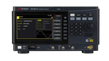 EDU33211A Keysight Technologies  Arbitrary Waveform Generator, 20MHz Max, 1-Channel, 1 μHz Min