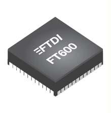FT600Q-B-T FTDI Chip , USB Bridge IC, 2-Channel, 480 Mbps, 5Gbit/s, USB 2.0, USB 3.0, 3.3 V, 56-Pin QFN