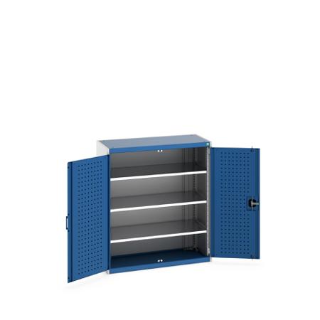 40013048-11V Bott 2 Door Sheet Steel Floor Standing Cupboard, 1050 X 525 X 1200mm