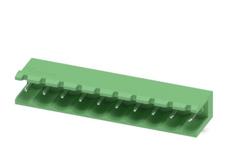 1759091 Phoenix Contact, 5.08mm Pitch, MSTB 2.5/10-G-5.08, 10 Way, Right Angle, Pluggable Terminal Block, Header, Solder