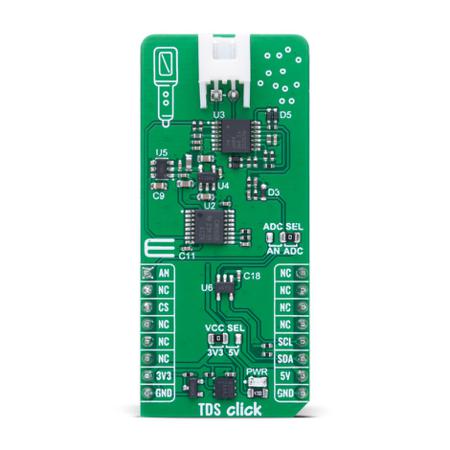 MIKROE-6597 MikroElektronika TDS Click Power Supply for Oscillator for MikroBus