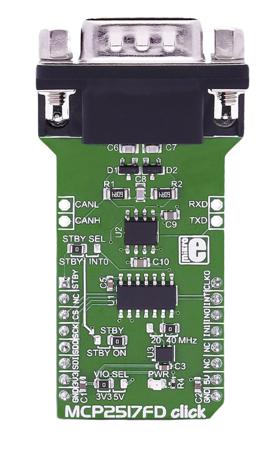 MIKROE-2379 MikroElektronika MCP2517FD Click