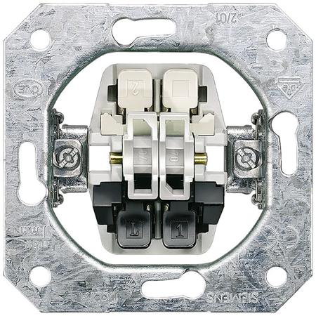 5TA2154-0KK Siemens Two-Circuit Switch Insert 10A, DELTA Series