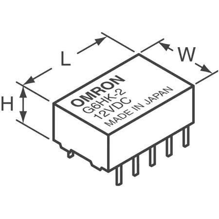G6HK-2-DC5 Omron Electronics Inc-EMC Div