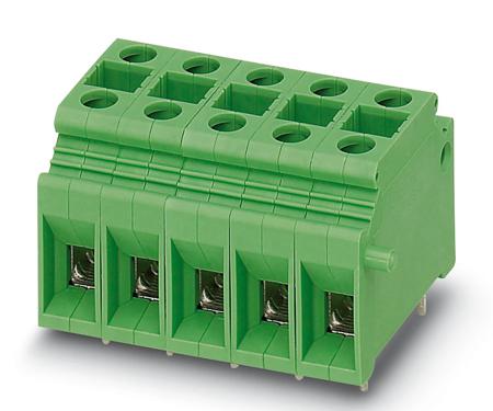 1704059 Phoenix Contact SACC-DSIV-M12MS-5CON-L 90 Series PCB Terminal Block, 1-Contact, 10mm Pitch, PCB Mount, 1-Row