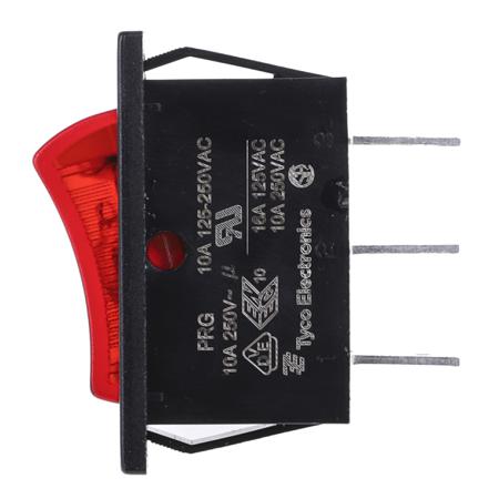 1634202-5 TE Connectivity SPST, On-Off Rocker Switch Panel