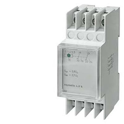 5TT3406 Siemens Voltage Monitoring Relay, 3 Phase, DPDT, 161 → 253V ac