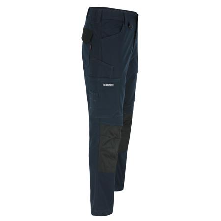 22MTR2101NY-50 Herock DERO TROUSERS 's Navy Blue - Black Trousers Water Repellent Male, Size 50 40in W 32in L