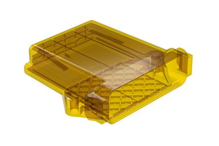 AIPXE-325X4B-E016 Amphenol Industrial AIPXE Thermoplastic PCB Mounting Enclosure, 82.55 x 101.6 x 19mm
