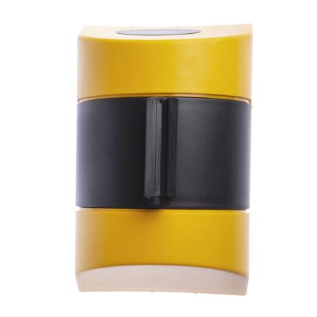 899-35-NV-D4 8m Black, Yellow Tensabarrier Wall Mount