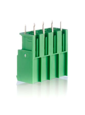1804700 Phoenix Contact, 7.62mm Pitch, PCV 4/ 4-G-7.62, 4 Way, , Pluggable Terminal Block, Header, Through Hole, Solder