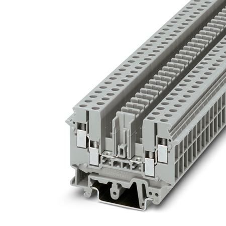 2777014 Phoenix Contact  UDK 4-TG Series Grey, 4mm², Single-Level, Screw Termination