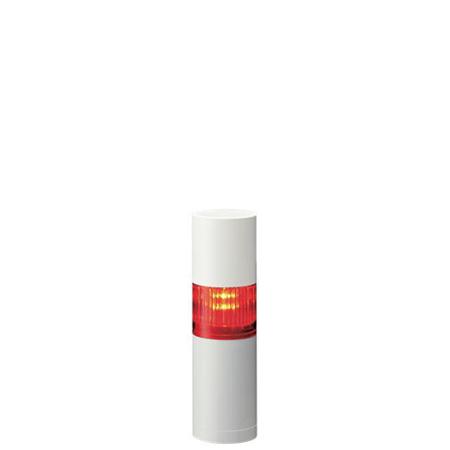 LR5-102WEBW-R Patlite LR5 Series Red Buzzer Signal Tower, 1 Lights, 24 V dc, Direct Mount