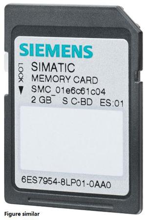 6ES7954-8LL03-0AA0 Siemens Memory Card, 32 mm x 24 mm x 2.1 mm