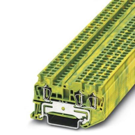 3031267 Phoenix Contact  ST 2.5-TWIN-PE Series Green/Yellow, 2.5mm², 3-Level