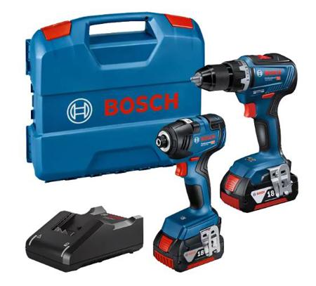 06019J2108 Bosch  - 18V Impact Driver with 2 x 4Ah Batteries EU Plug