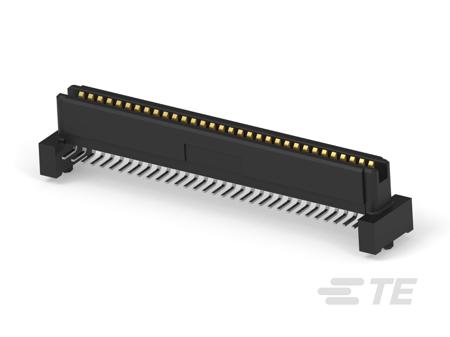 2007042-2 TE Connectivity Free Height Series Vertical Surface Mount PCB Header, 64 Contact(s), 1mm Pitch