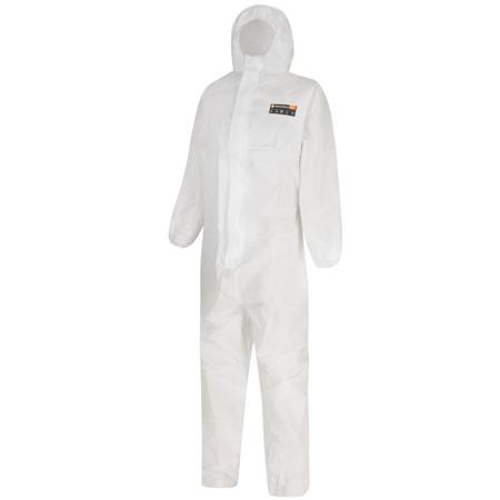 PDS2B-HS200C-WH6 Skytec White Disposable overalls, EN 1073-2, EN 1149-5, EN 13034, XXXL