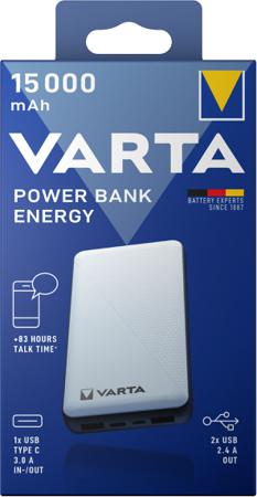57977 101 111 Varta 15000mAh 5V 57977 Power Bank Portable Charger