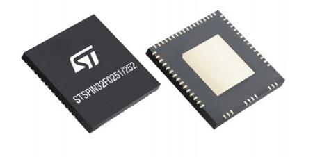 STSPIN32F0252QTR STMicroelectronics , BLDC Motor Motor Driver IC 72-Pin, QFN