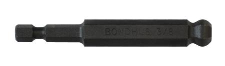 BON10814 Bessey Hex Hex Bit, 1/4 in Tip, 3/8 in Tip, Hex Drive, 76 mm Overall 1-Piece