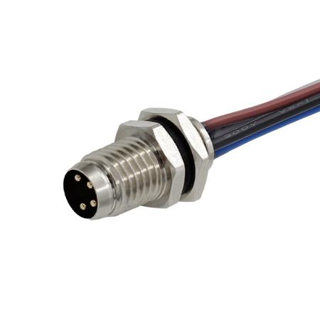 282-5369 RS PRO Circular Connector, 4 Contacts, Front Mount, Socket, Male, IP67