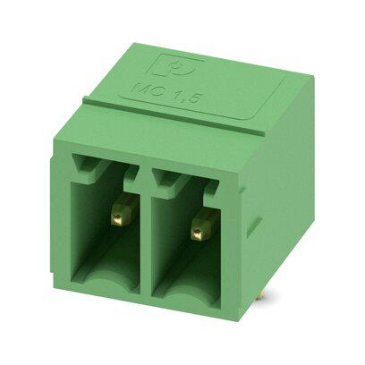 1995499 Phoenix Contact MC Series Wave Soldering Mount PCB Header, 2 Contact(s), 3.5 mm Pitch, 1 Row, Shrouded