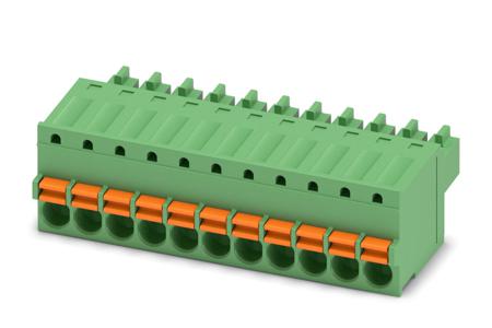 1939992 Phoenix Contact, 3.5mm Pitch, FK-MCP 1.5/11-ST-3.5, 11 Way, , Pluggable Terminal Block, Plug, Cable Mount, Spring Cage