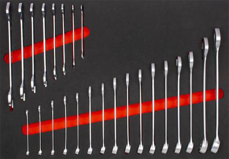 255-5036 RS PRO 6 Drawer Steel Wheeled Tool Chest Tools Included