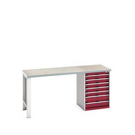 41004122-24V Bott 41004122.24V Sheet Steel Workbench, 940mm x 750mm x 2000mm
