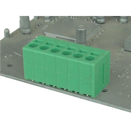 NJ0300500000G Amphenol Industrial, 5mm Pitch, , 3 Way, , Pluggable Terminal Block, Plug, Through Hole, Screwless