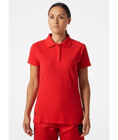 79168_220-S Helly Hansen Classic Red 100% Cotton Polo Shirt, UK- S, EUR- S