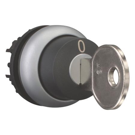 111775-M22-WRS-MS10 Eaton RMQ Titan 2-position Key Switch Head, Maintained, 22.5mm Cutout