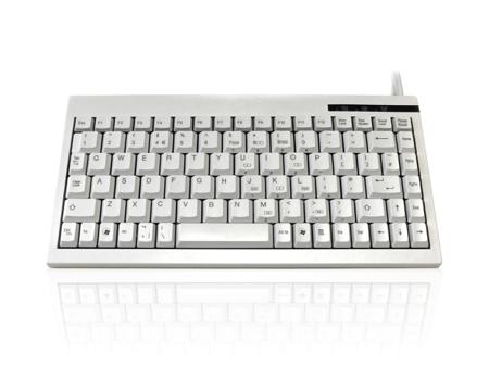 KYBAC595-PS2 Ceratech  Wired PS/2 Compact Keyboard, QWERTY (French), White