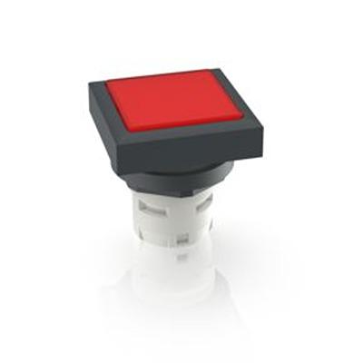 1.65.124.551/1306 RAFI Red Push Button LED for Use with Push Buttons