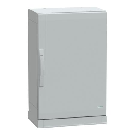 NSYPLAZ753G Schneider Electric Thalassa Series Fibreglass Reinforced Polyester Single-Door-Door Floor Standing Enclosure, Opaque
