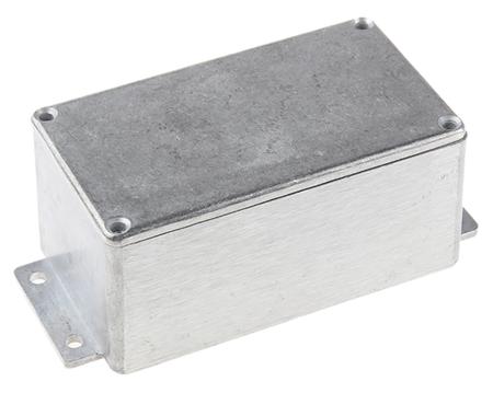 517-4099 Aluminium Enclosure, IP65, Shielded, Flanged, 139.6 x 63.8 x 55mm