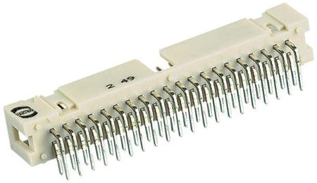 09185346323 HARTING SEK 18 Series Right Angle Through Hole PCB Header, 34 Contact(s), 2.54 mm Pitch, 2 Row, Shrouded