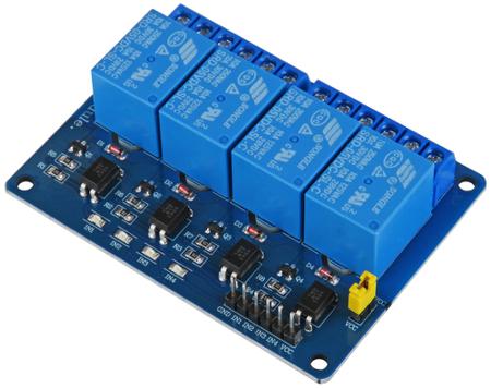 TTL-RELAY04-5V Seeit TTL-RELAY04 Relay for Relay Control Card for TTL, Arduino, PIC, Raspberry Pi, AVR