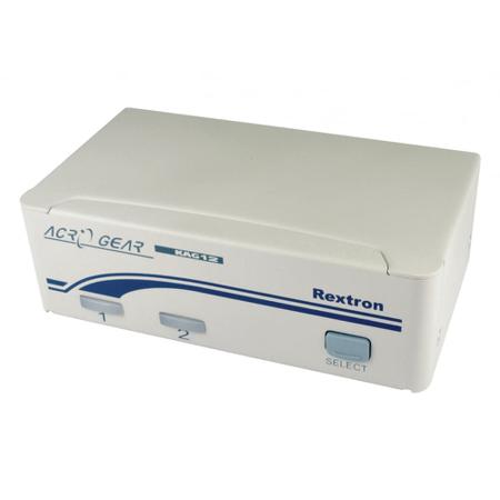 KVM-607 Rextron 2 Port Quad Monitor USB SVGA KVM Switch